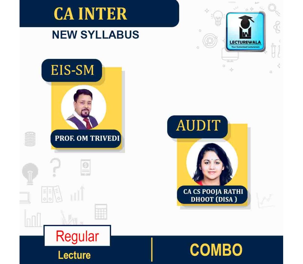 CA Inter EIS-SM & Audit Combo Regular Course : Video Lecture + Study ...